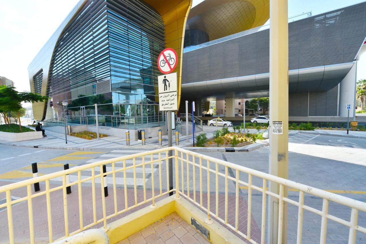 Luxury Escapes - Spacious Fully Furnished Studio Apt - Next To Metro, 5 Mins From Mall - Med46 Dubai Exterior foto